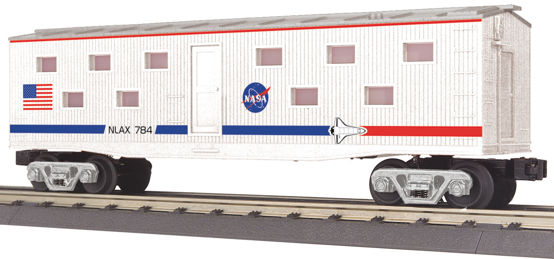 MTH 30-79448 O-27 Bunk Car, NASA