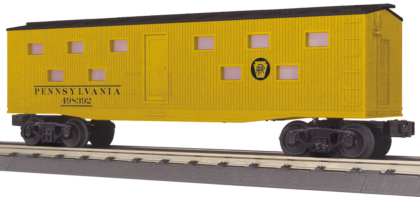MTH 30-79450 O Gauge Pennslyvania Bunk Car