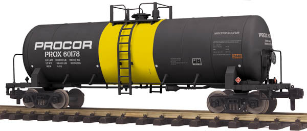MTH 70-73041 G Scale Procor Unibody Tank Car #60178