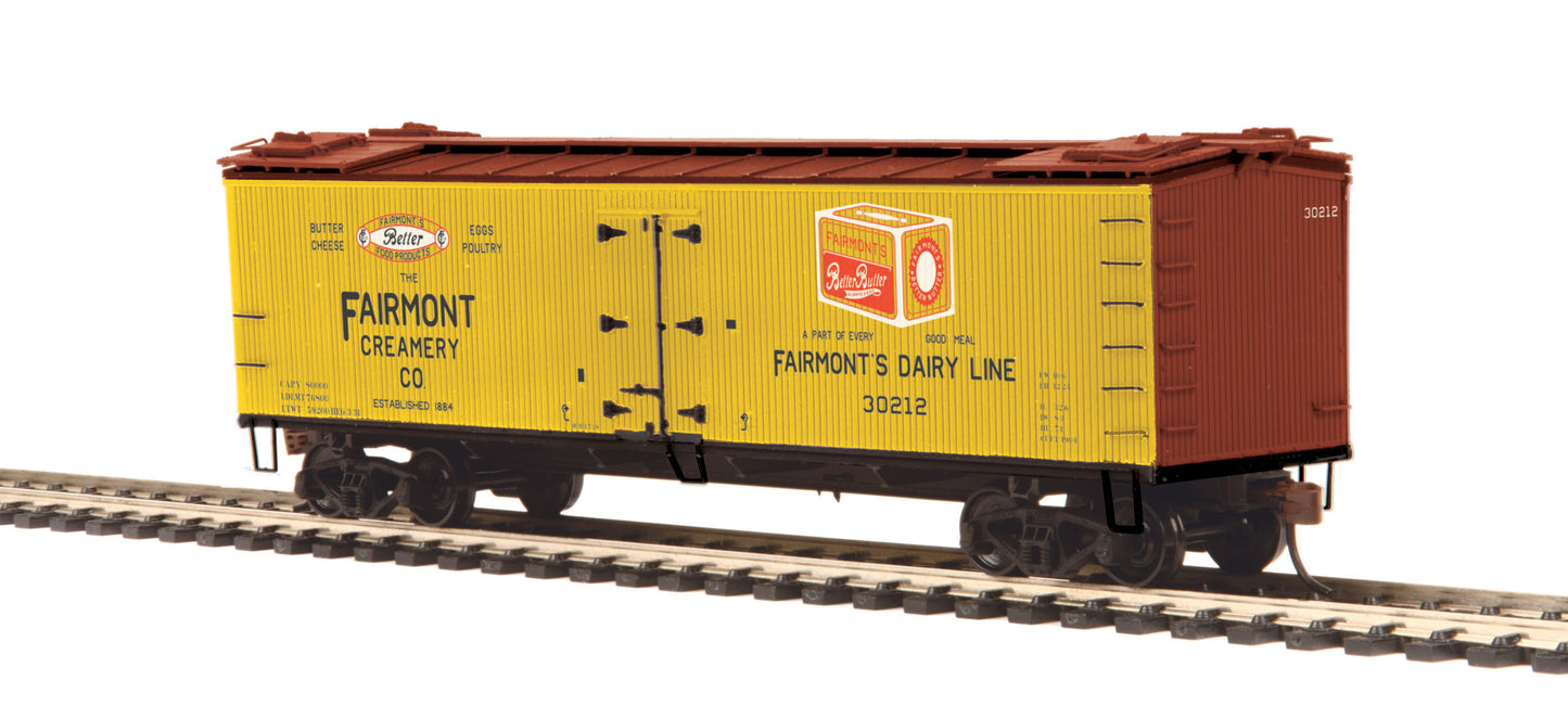 MTH 80-94018 HO Fairmont Creamery R40-2 Wood Reefer #30212