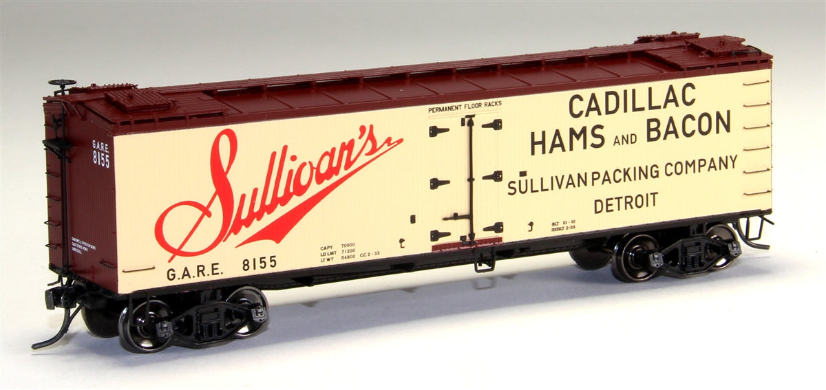MTH 80-94050 HO R40-2 Wood Reefer, Sulivans Packing #8155