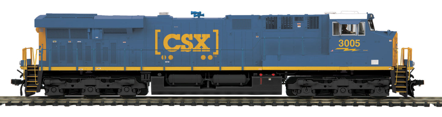 MTH 80-2312-1 MTH 8023121 HO Scale CSX GE ES44AC Diesel Locomotive #3005 w/PS3