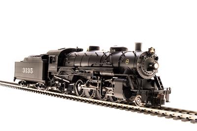 Broadway Limited 2900 HO Santa Fe USRA Light 2-8-2 Mikado Paragon2™ #3135
