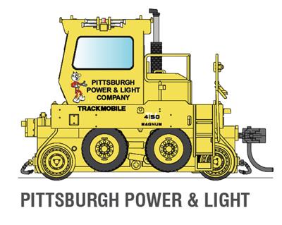 Broadway Limited 6055 HO Pittsburgh Power & Light Trackmobile™ Switcher