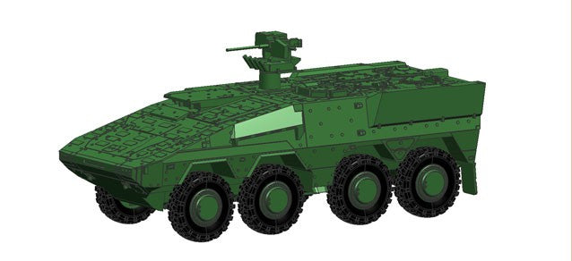 Herpa 745130 GTL Boxer Transport Vehicle