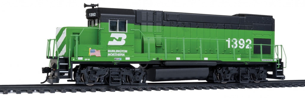 Walthers 19402 HO Burlington Northern EMD GP15-1 SoundTraxx Sound & DCC #1392