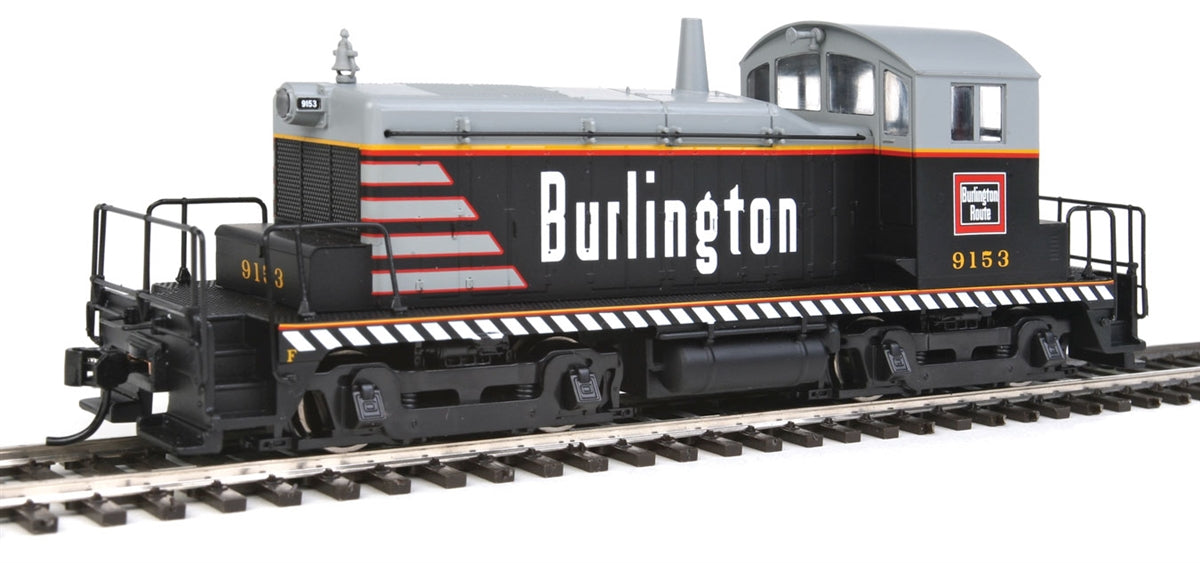 Walthers 910-9221 Chicago, Burlington & Quincy EMD SW1 Standard DC #9153