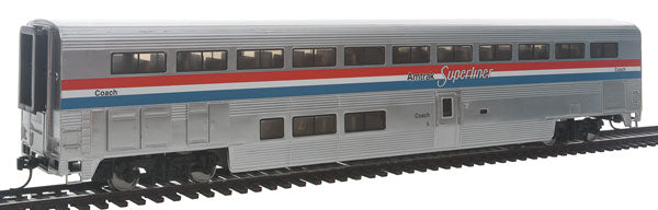Walthers 11011 HO Amtrak 85' Pullman-Standard Superliner Coach Phase III