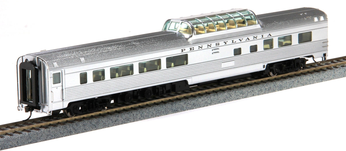 Walthers 920-14023 HO Pennsylvania 85' Budd Dome Coach-Lighted