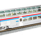 Walthers 14322 HO Amtrak 85' Budd Hi-Level Sky Lounge - Lighted - Ready to Run