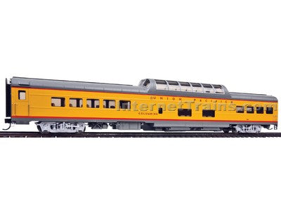 Walthers 920-18550 HO Union Pacific Columbine 85' ACF Lighted Dome Coach