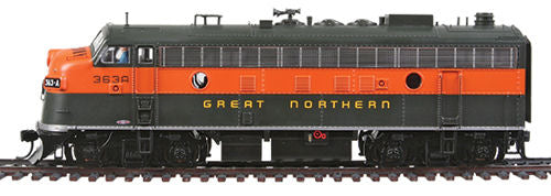 Walthers 40705 HO Great Northern EMD F7A-B Set Tsunami Sound & DCC #363A/365B