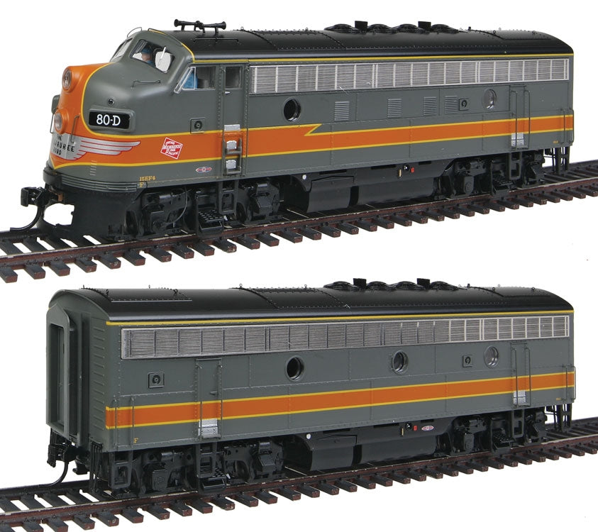 Walthers 920-41279 HO Milwaukee Road EMD F3AB Set #80D/80C