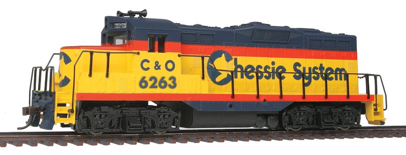 Walthers 5100 HO Chessie System / Chesapeake & Ohio EMD GP9M DCC Ready to Run