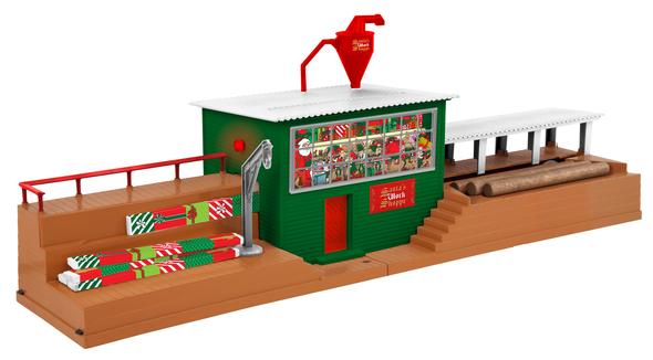 Lionel 6-82050 O Command Control Santa's Workshop Sawmill w/Sound