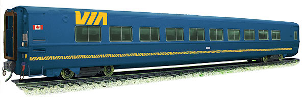 Rapido Trains 108031 HO VIA LRC Coach Super Continental Line™ No Number
