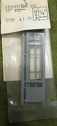 Grandt Line 3735 O 33? x 12'  Commercial Storefront Single Windows (Pack of 2)