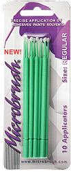 Microbrush MHR10 Microbrush Regular Applicator MHR10 Green