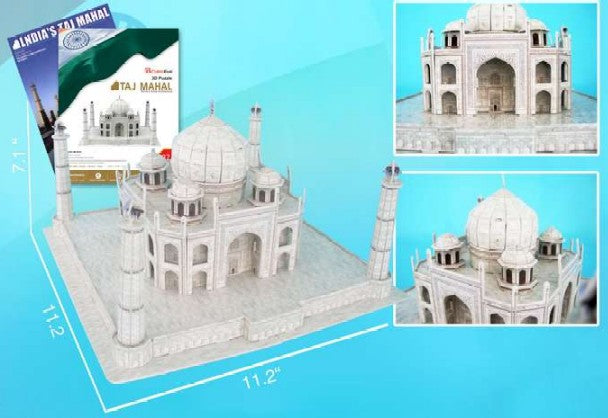 CUBIC FUN 81 Taj Mahal (India) 87 Piece 3D Foam Puzzle