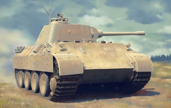 Dragon 6813 1:35 PzBeobWg Panther Ausf D Early Production Military Tank Kit