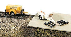 JL Innovative Design 2009 N Compressor Trailer, Generator & 2 Heavy-Rail Wheels