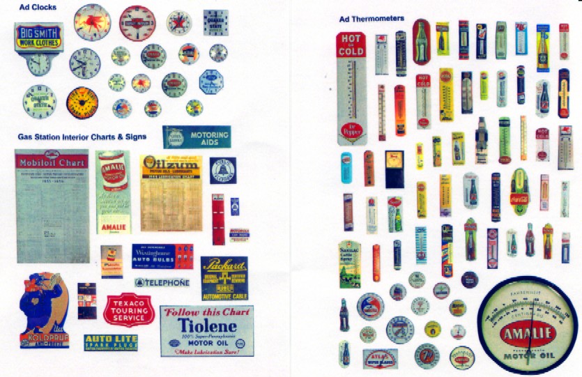 JL Innovative Design 248 HO Thermometers & Clocks Signs 1930-1950 (106)