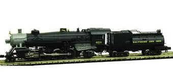 Model Power 87591 N B&O USRA 2-8-2 Mikado Steam Locomotive /DCC Ready