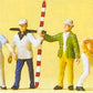 Preiser 10030 HO Road Construction Workers Figures (Set of 6)