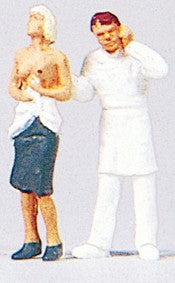 Preiser 28058 HO At The Doctor Figures (Set of 2)