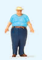 Preiser 28128 HO Standing XXL Man Figure