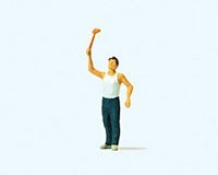 Preiser 28157 HO Swatting the Fly Figure