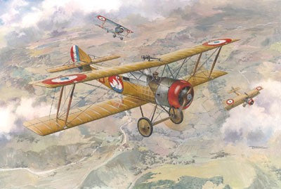 Roden Models 411 1:48 Sopwith 1B1 WWI French Biplane Bomber Military Plane Kit