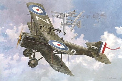 Roden Models 416 1:48 Se5A Raf Biplane Fighter W/Viper Engine Military Plane Kit