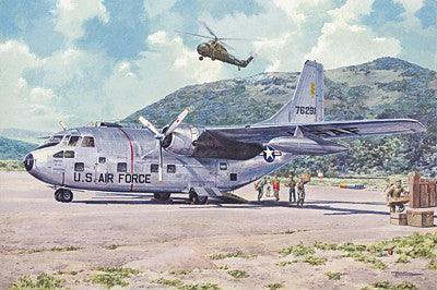 Roden Models 056 1:72 Fairchild C-123B Provider Transport Military Plane Kit
