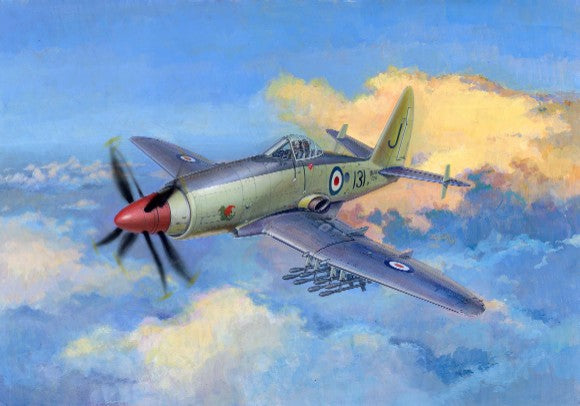 Trumpeter 02843 1:48 Wyvern S4 Early Version British Fighter Military Plane Kit