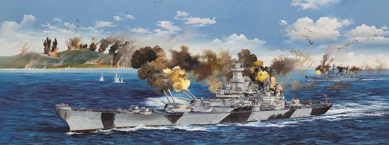 Trumpeter 03706 1:200 1944 USS Iowa BB61 Battle of Leyte Gulf Battleship Kit