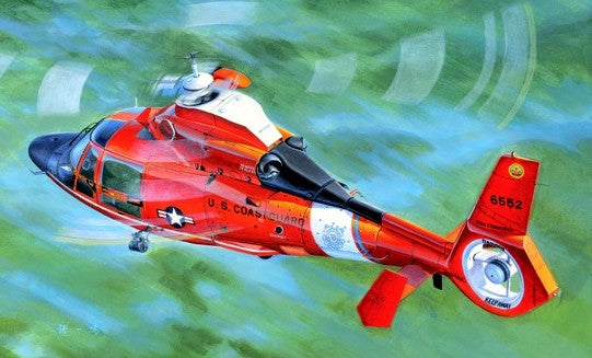 Trumpeter 05107 1:35 HH65C Dolphin US Coast Guard Military Helicopter Kit
