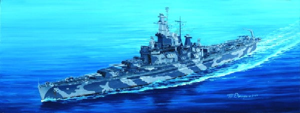 Trumpeter 05307 1:350 USS Alabama BB60 Battleship Plastic Model Kit