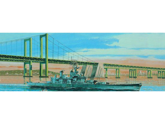 Trumpeter 05702 1:700 1983 USS New Jersey BB62 Battleship Ship Model Kit