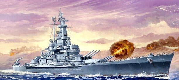 Trumpeter 05761 1:700 USS Massachusetts BB59 Battleship Plastic Ship Kit