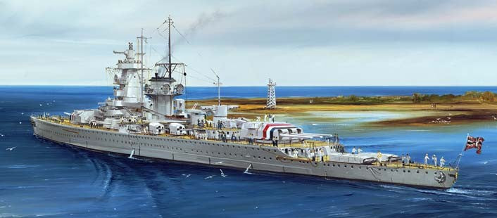 Trumpeter 05773 1:700 1937 German Admiral Graf Spee Pocket Battleship Model Kit