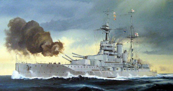 Trumpeter 05797 1:700 1918 HMS Queen Elizabeth British Battleship Model Kit