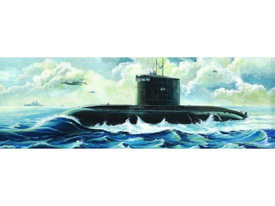Trumpeter 05903 1:144 Soviet Kilo Class Type 636 Attack Submarine Model Kit