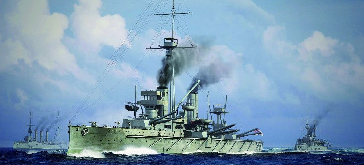 Trumpeter 06705 1:700 1915 HMS Dreadnought Battleship Plastic Model Kit