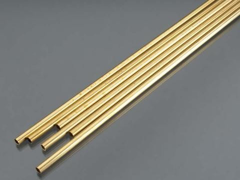 K&S 1148 7/32" x 36" Round Brass Tube (Pack of 6)
