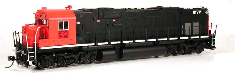 Bowser 23635 HO NYSW Alco C-636 Diesel Locomotive #3660 w/ DCC