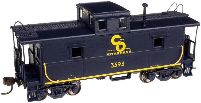 Atlas 20002412 HO Chesapeake & Ohio Trainman C&O Cupola Caboose #3593