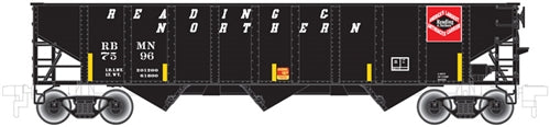 Atlas 20002914 HO Reading & Northern 70-Ton 3-Bay Open Hopper #7596