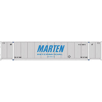 Atlas 20003005 HO Marten CIMC 53' Cargo Container Set #2 (Pack of 3)