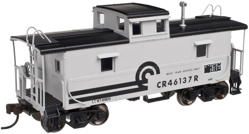Atlas 20003020 HO Conrail C&O-Style Steel Center-Cupola Caboose #46137